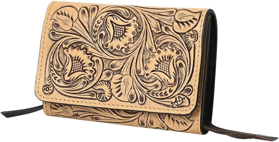 American Darling Clutch Hand Tooled Genuine Leather Western Women Bag Handbag Purse | Leather Clutch Bag | Clutch Purses for Women | Cute Clutch Bag | Clutch Purse