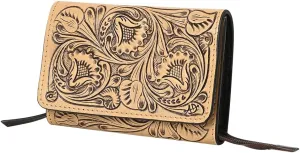 American Darling Clutch Hand Tooled Genuine Leather Western Women Bag Handbag Purse | Leather Clutch Bag | Clutch Purses for Women | Cute Clutch Bag | Clutch Purse