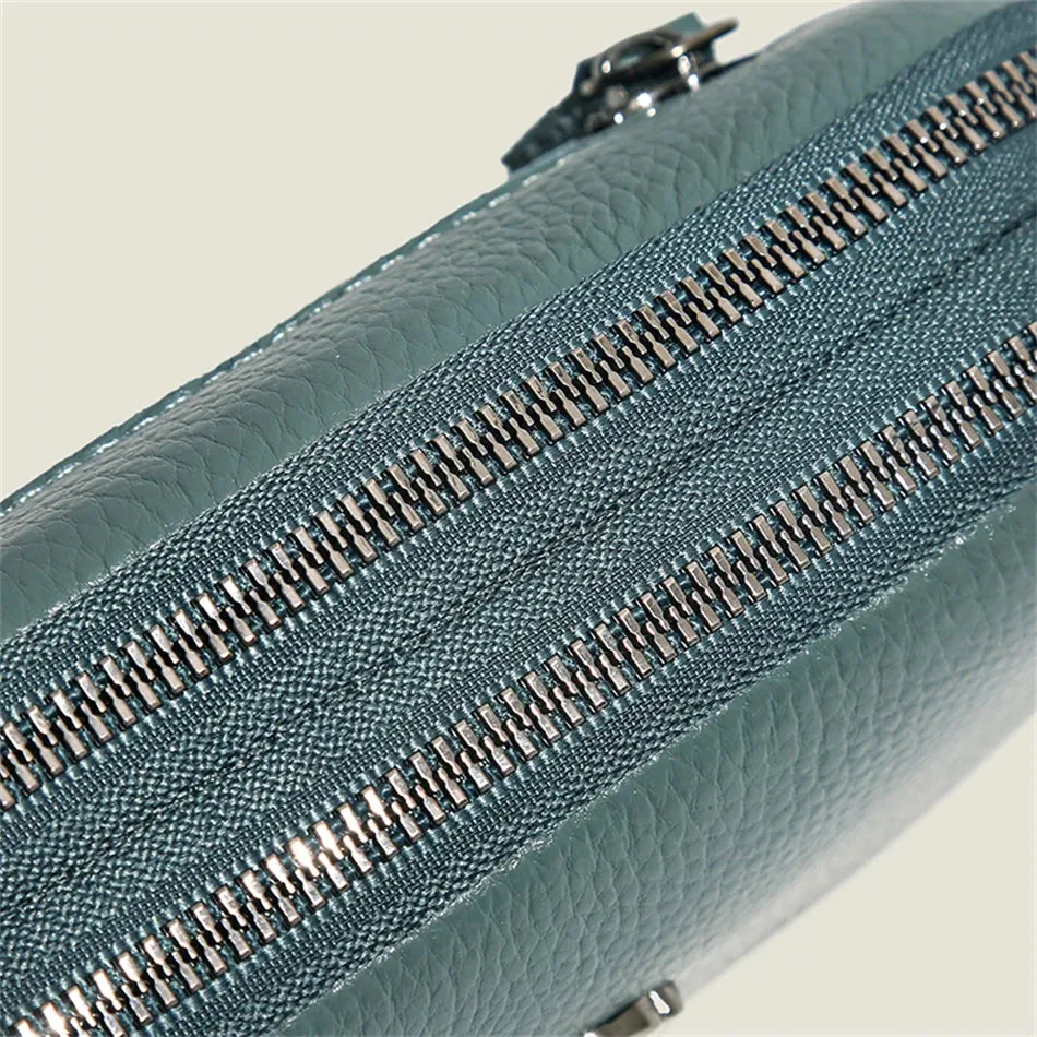 AMYMANG Luscious Soft Leather Crossbody Bag