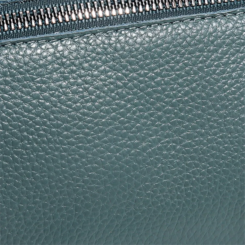 AMYMANG Luscious Soft Leather Crossbody Bag