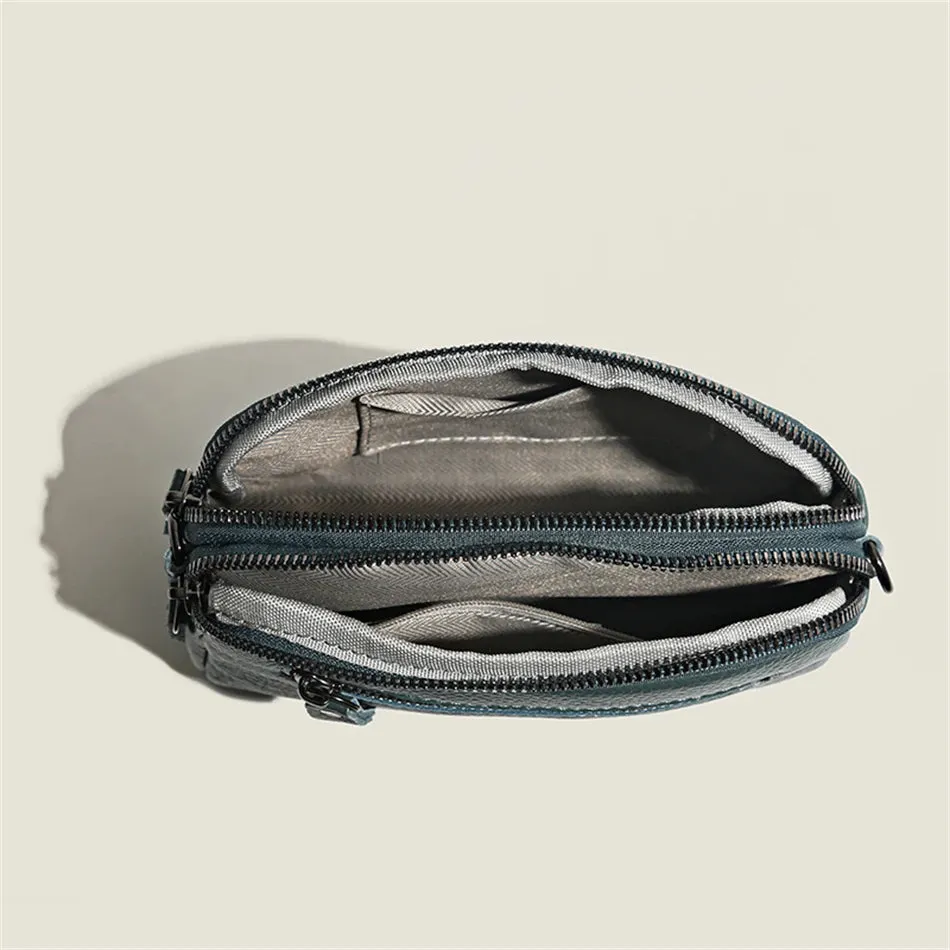 AMYMANG Luscious Soft Leather Crossbody Bag