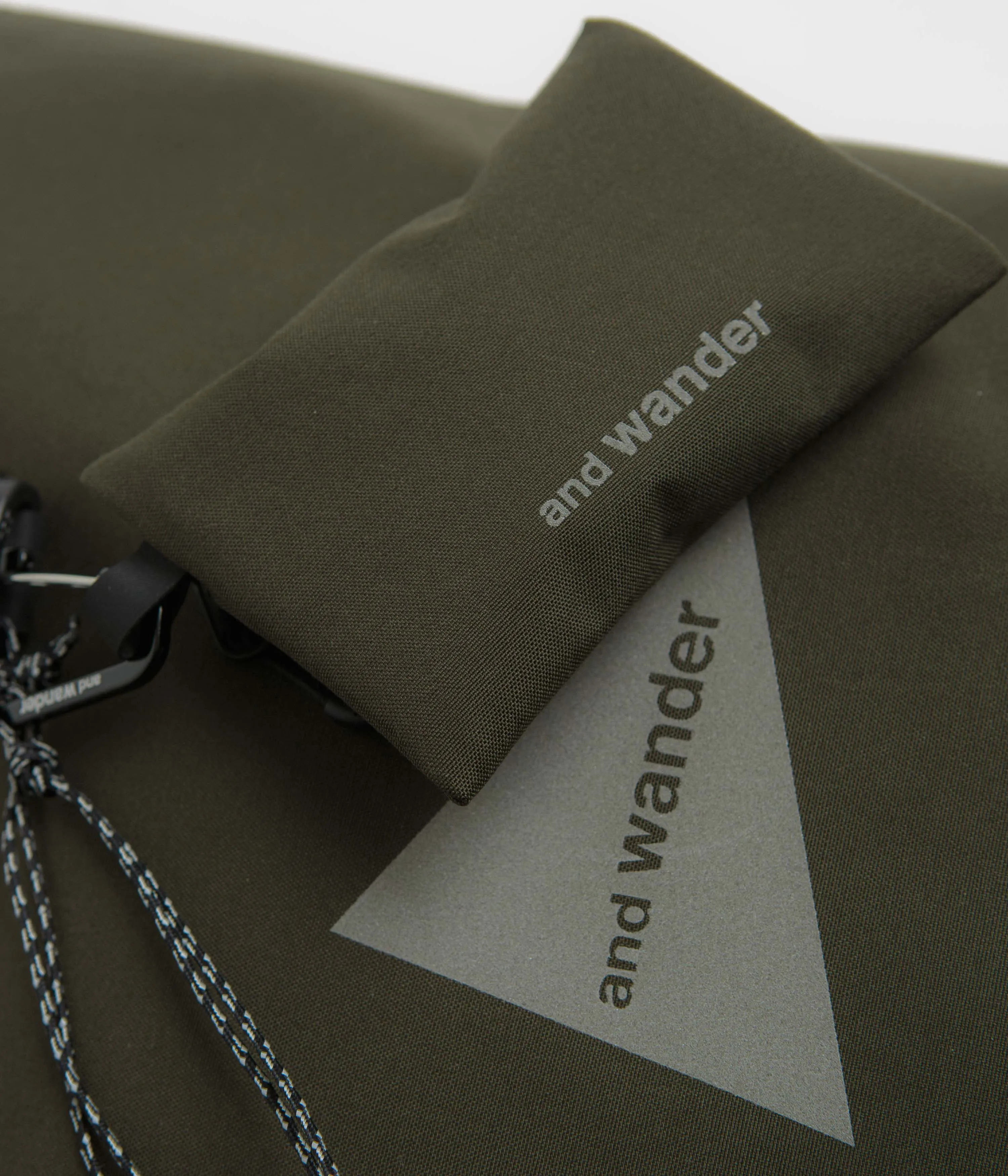 and wander PE CO Tote Bag - Dark Khaki