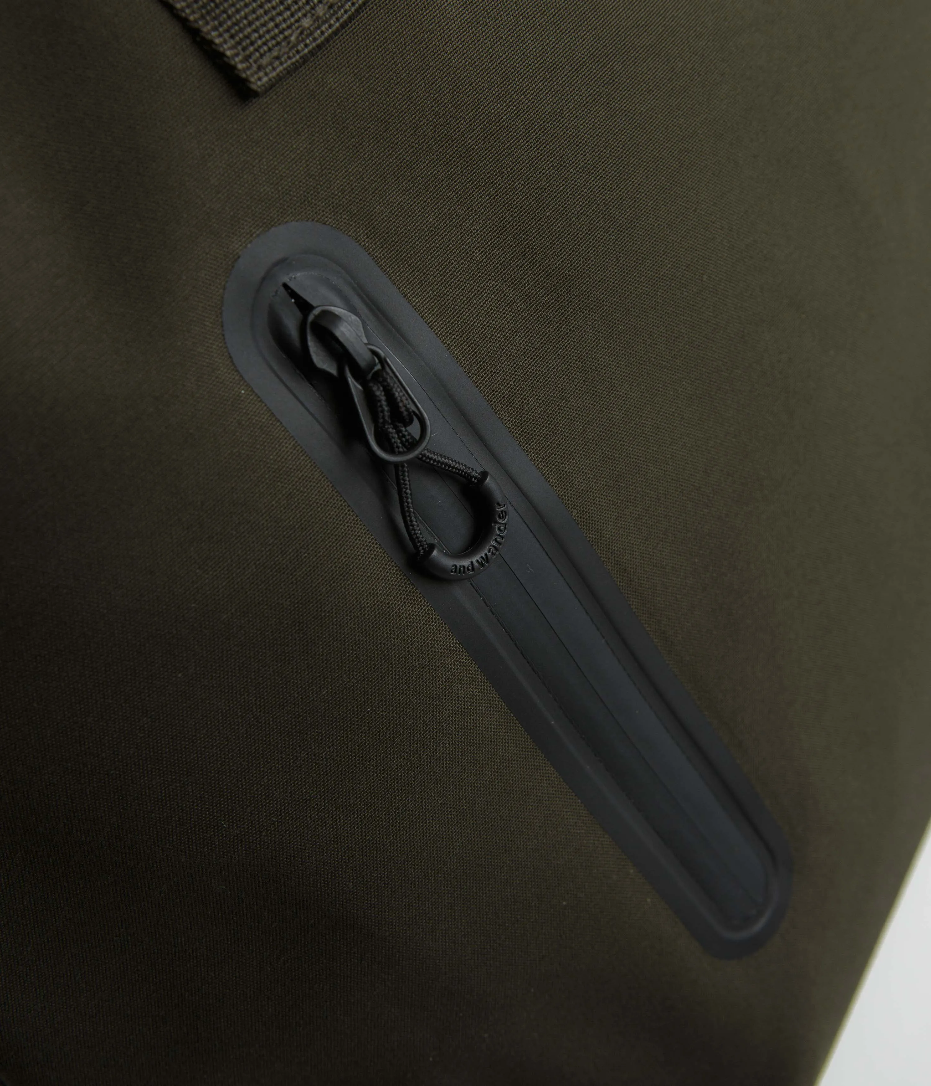 and wander PE CO Tote Bag - Dark Khaki