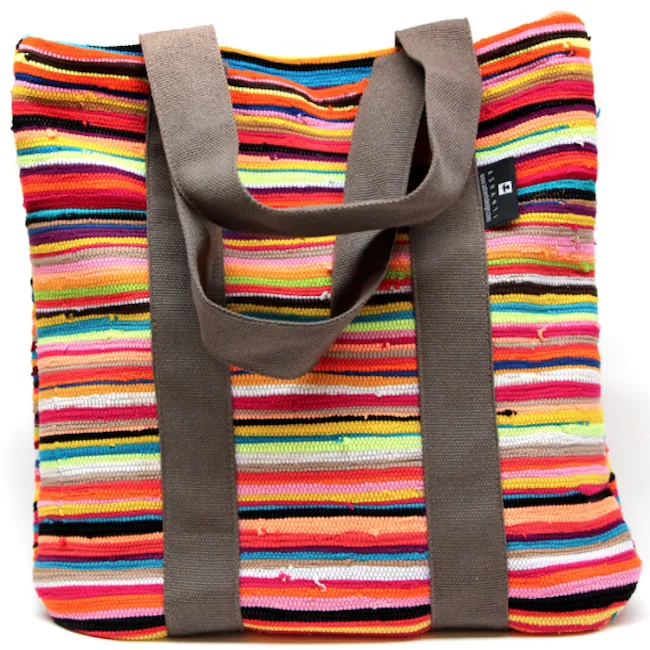 Ashanti Zippered Taba Tote