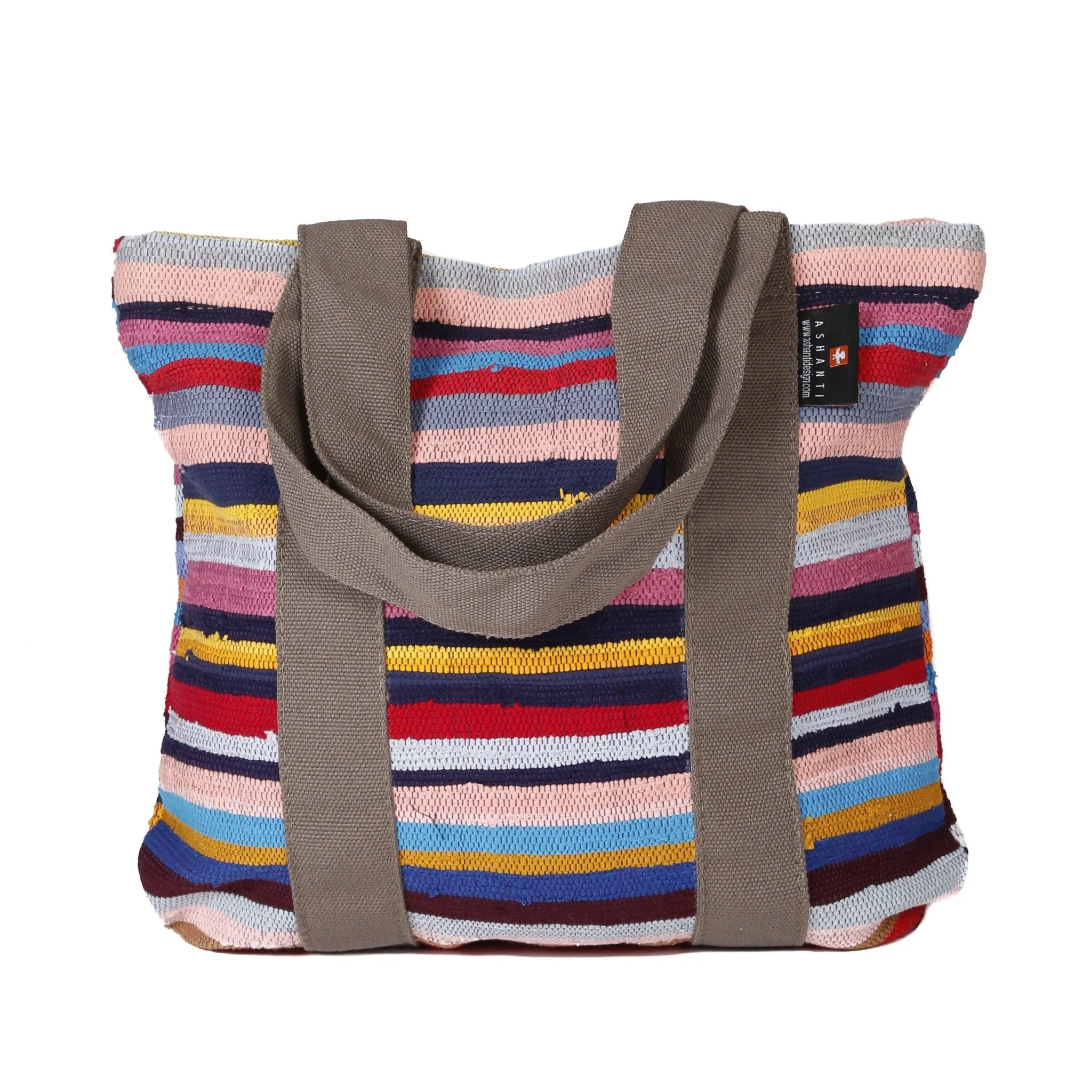 Ashanti Zippered Taba Tote