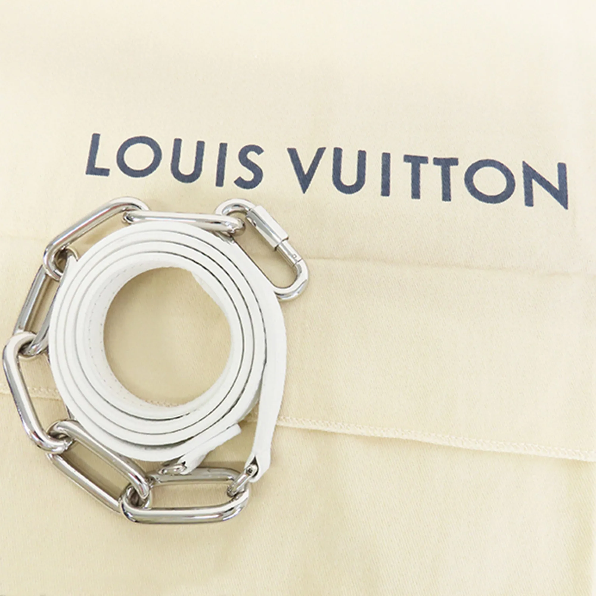 Blue Louis Vuitton Everyday Sac Plat XS Satchel
