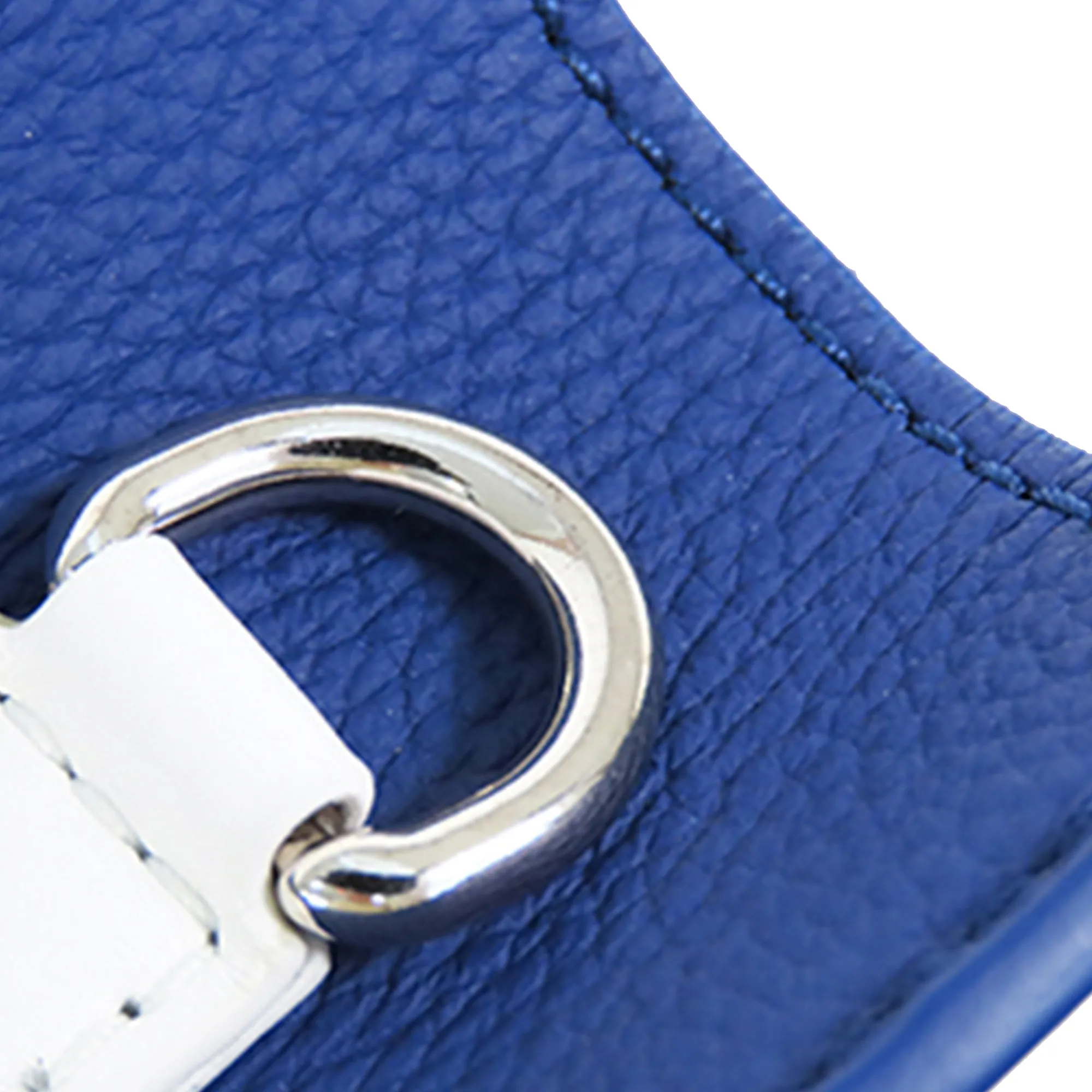 Blue Louis Vuitton Everyday Sac Plat XS Satchel