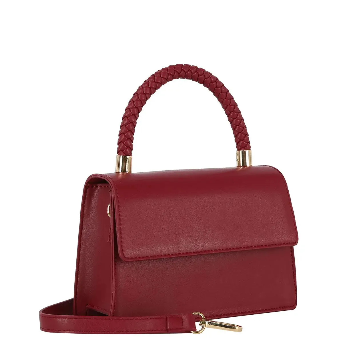 Braided Handle Hand Bag