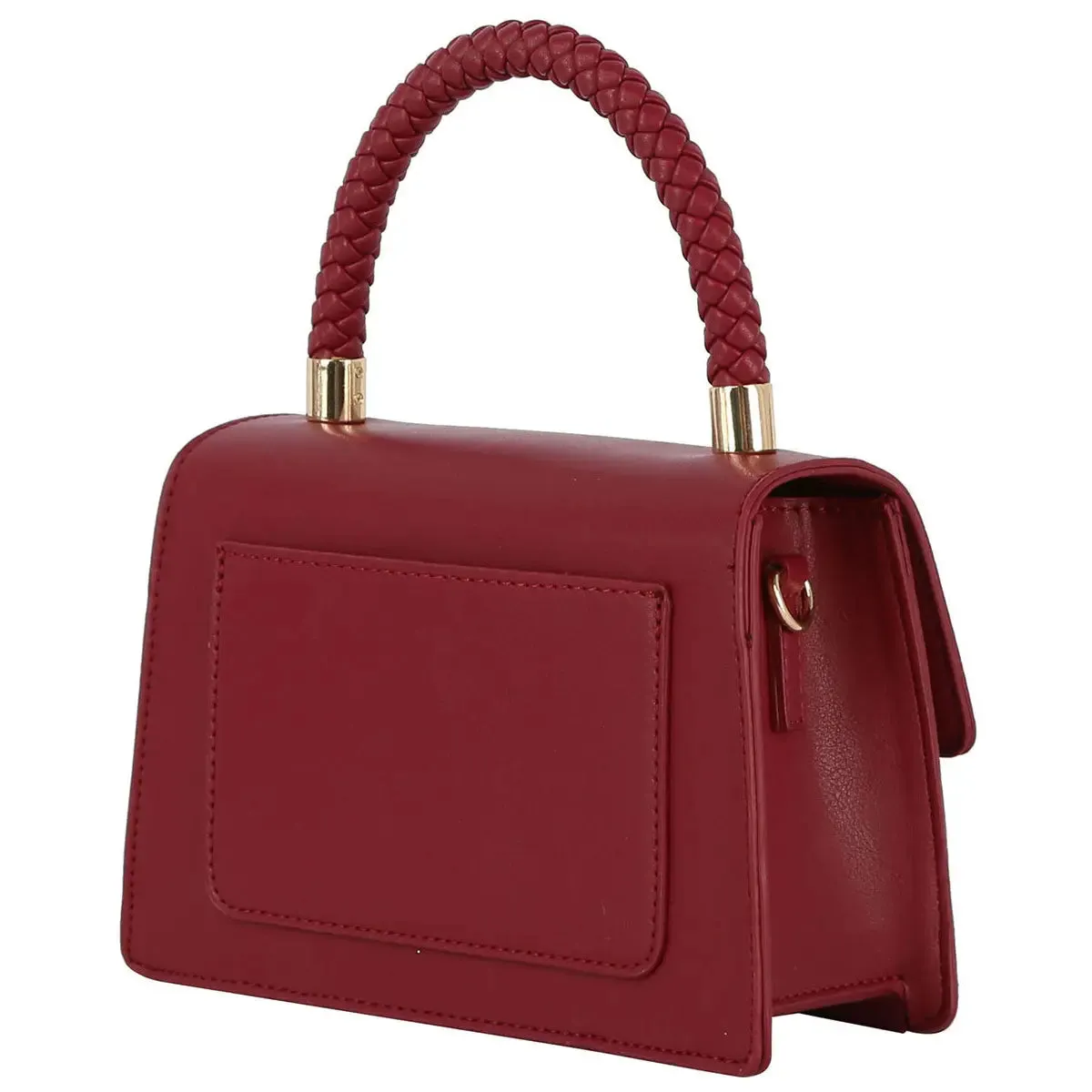 Braided Handle Hand Bag