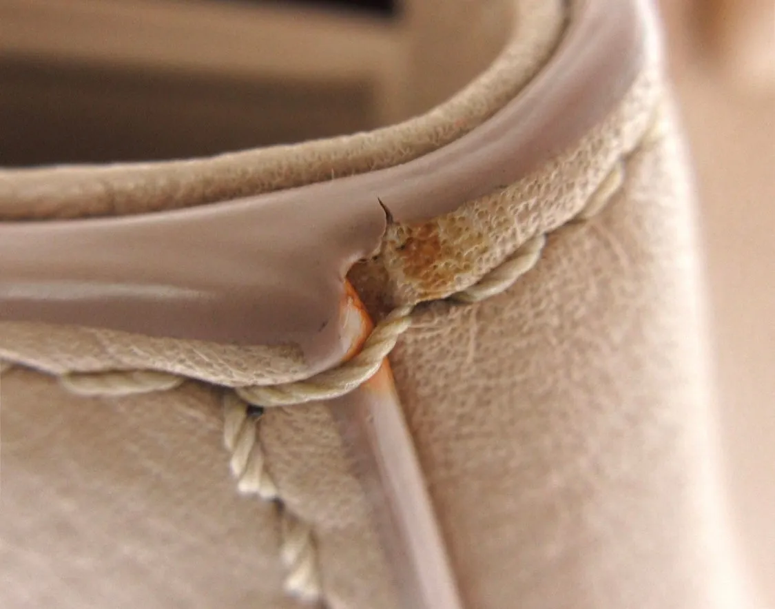 Chanel Neo executive small beige bag