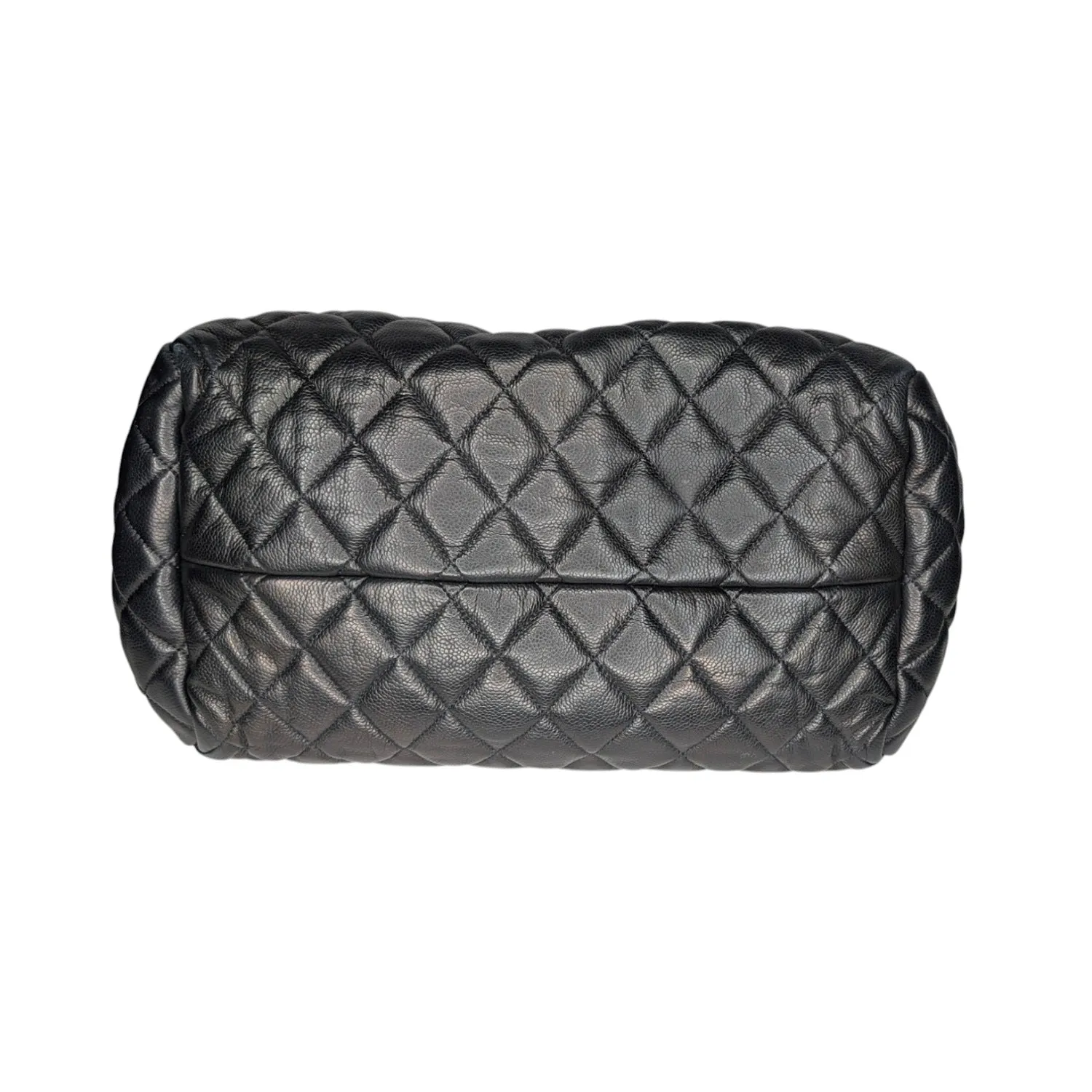 Chanel Vintage Caviar Leather Coco Cocoon Bowler Bag