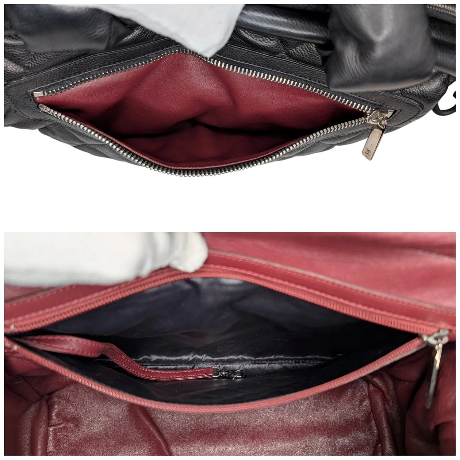 Chanel Vintage Caviar Leather Coco Cocoon Bowler Bag