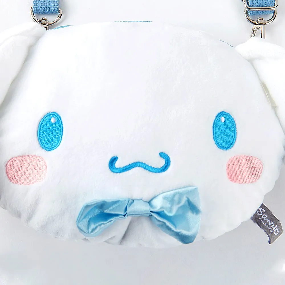 Cinnamoroll Face Plush Crossbody Bag