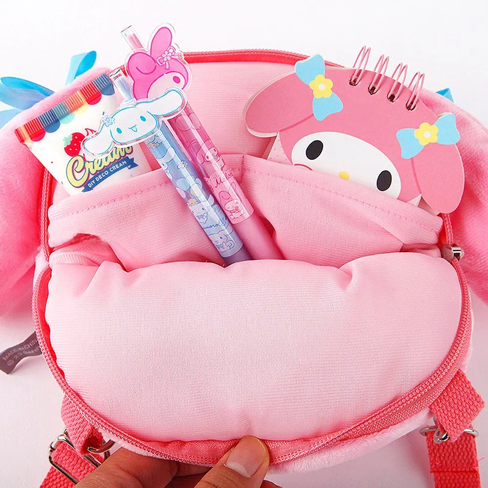 Cinnamoroll Face Plush Crossbody Bag