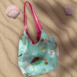 Cotton Canvas Tote/Beach Bag