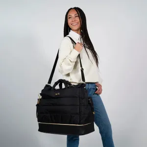 Dream Weekender - Midnight Black Diaper Bag