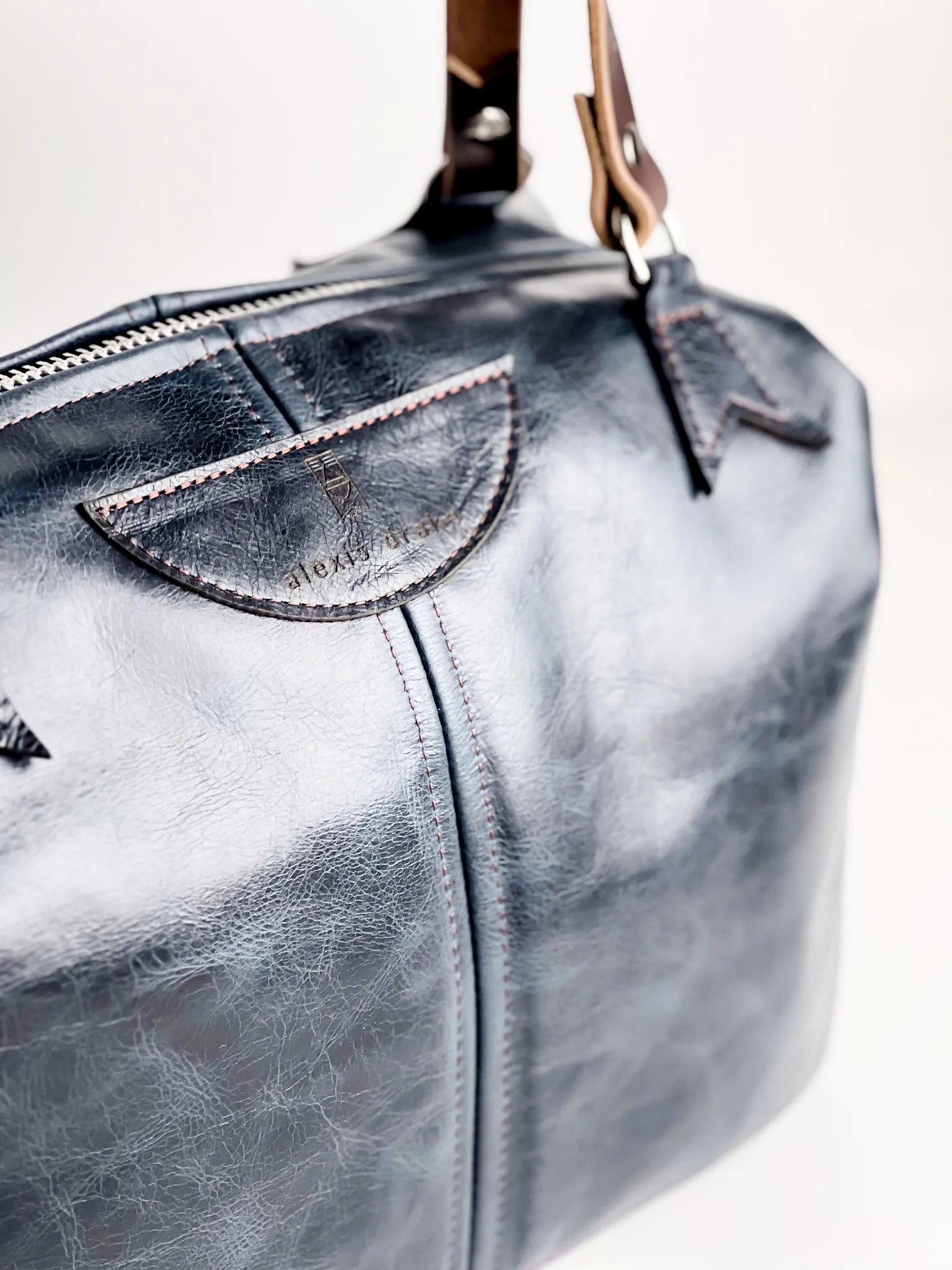 Everyday Collection | Eliza Satchel   Shoulder Tote | Navy