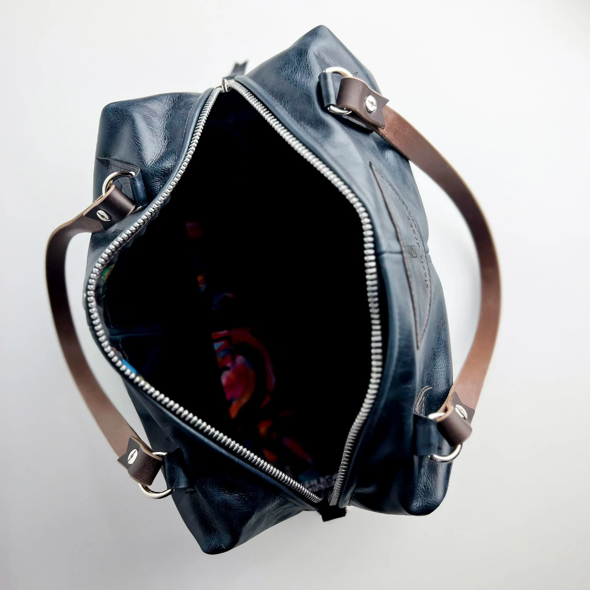 Everyday Collection | Eliza Satchel   Shoulder Tote | Navy