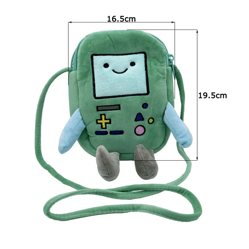 Finn & Jake Plush Crossbody Bag - Adorable Coin Purse & Phone Holder