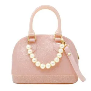 Glitter Jelly Bowling Crossbody Bag - Zomi Gems