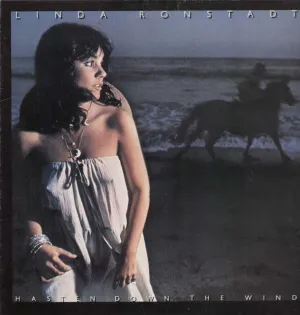 Hasten Down The Wind - LINDA RONSTADT Record Album RPM , Original Stereo Release from 1976 with a on the Asylum Records label