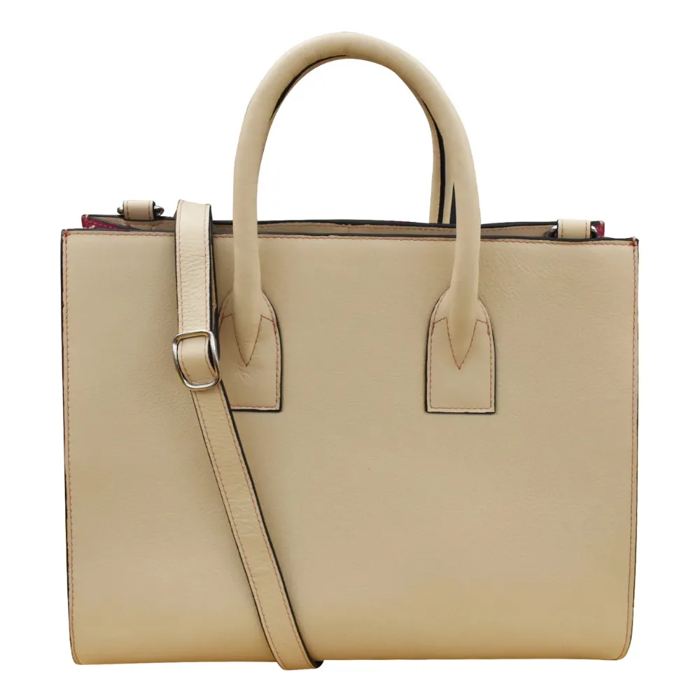 ili New York Large Accordion Satchel Stone/Paradise Multi