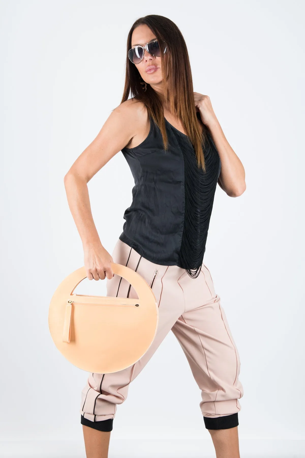 JAPAN Leather Clutch Hand Bag