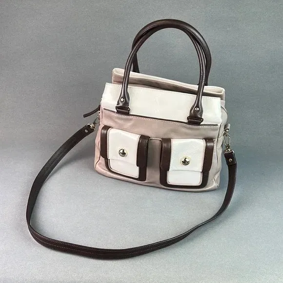 KATE SPADE TRI COLOR SATCHEL