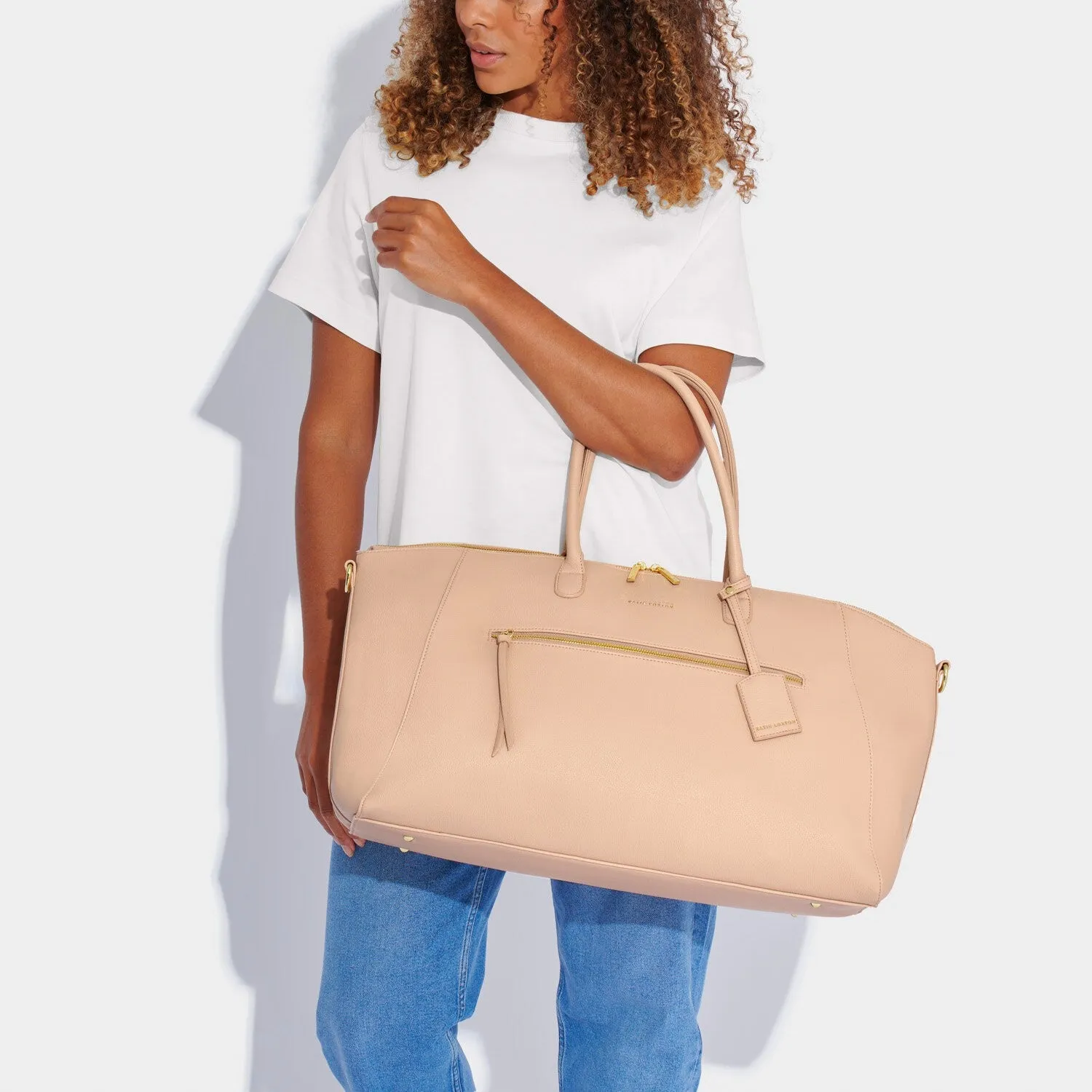 Katie Loxton Chelsea Weekend Bag Nude Pink