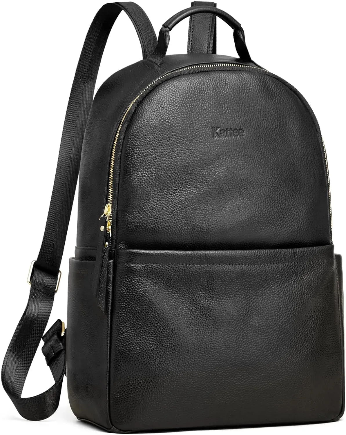 Kattee Genuine Leather Backpack Purse for Women Antitheft Rucksack Soft Work Casual Daypack Fashion