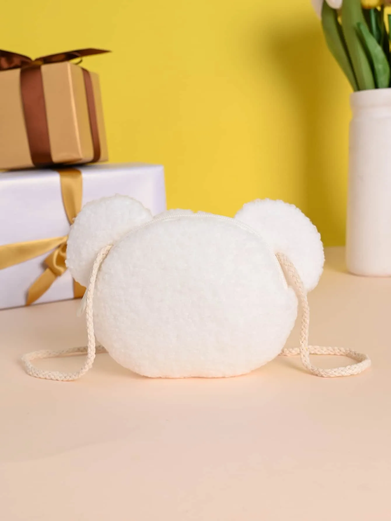 Kids Bear Design Crossbody Bag