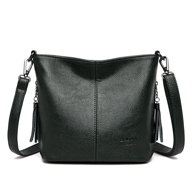 LANYIBAIGE Luxury Soft Faux Leather Crossbody Handbag Shoulder Bag