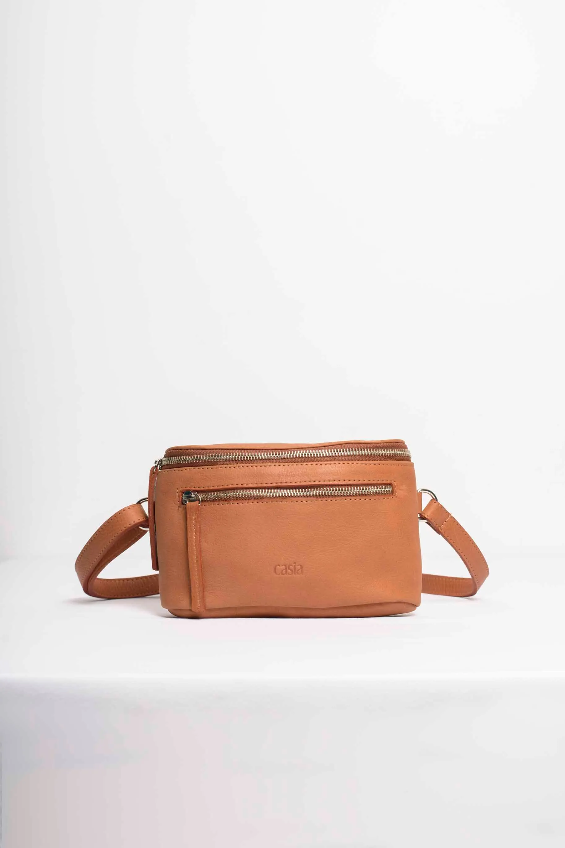 Leather fanny pack - Monte