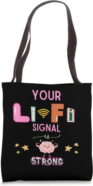 Li-fi Signal Tote Bag