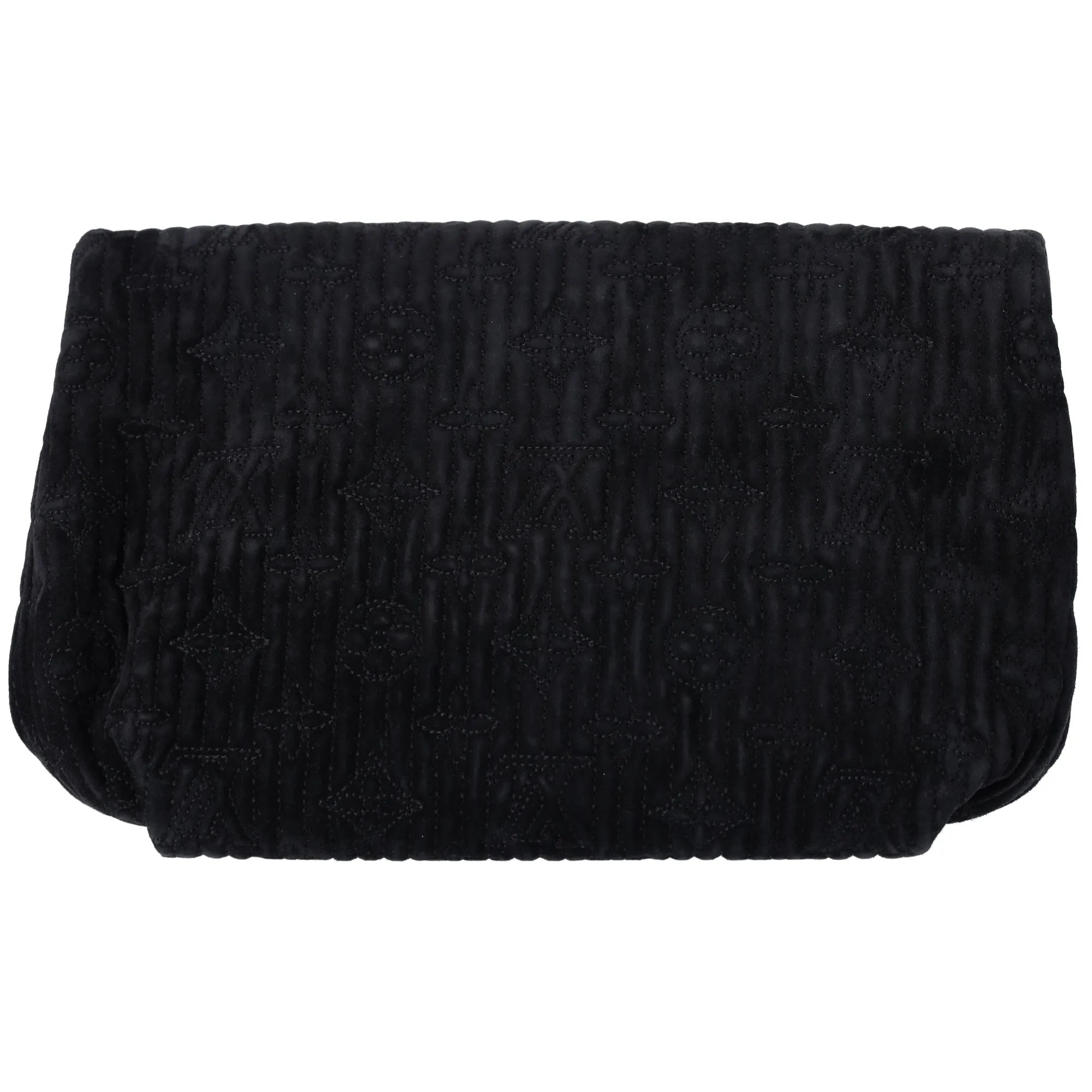 Louis Vuitton Afterdark Monogram Motard Handbag Clutch M95742 Noir Suede
