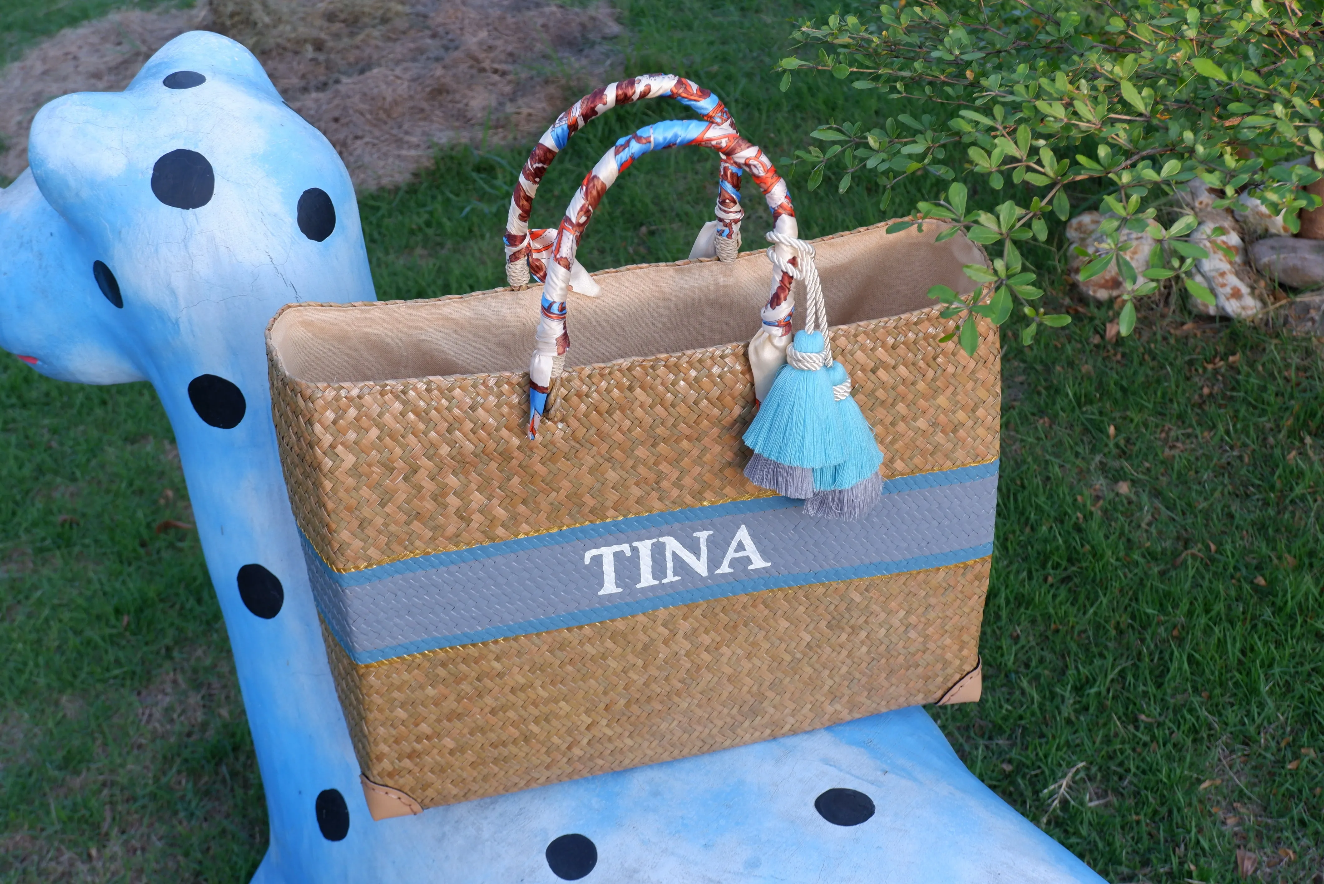monogram bag bachelorette / Bespoke Beach wedding/ Bridesmaid Gifts / Personalized proposal