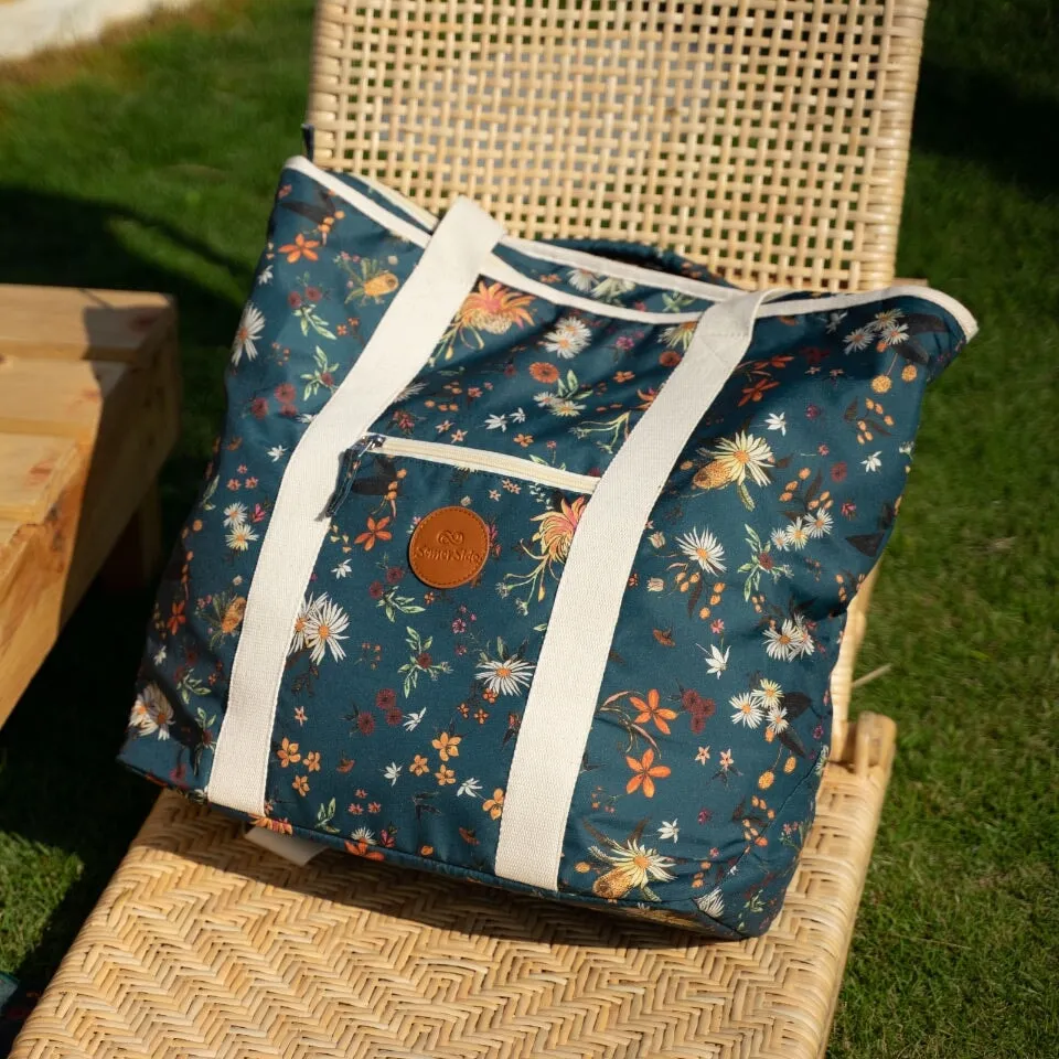 Native Botanical Beach Bag