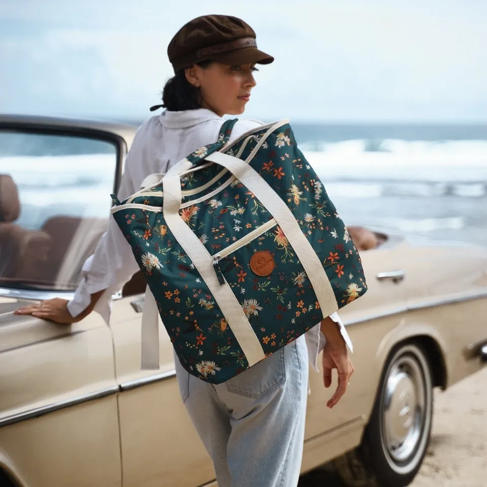Native Botanical Beach Bag