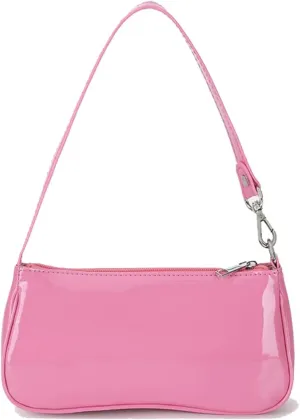 Patent Leather Evening Purse Shiny Elegant Clutch Purse Mini Shoulder Bag
