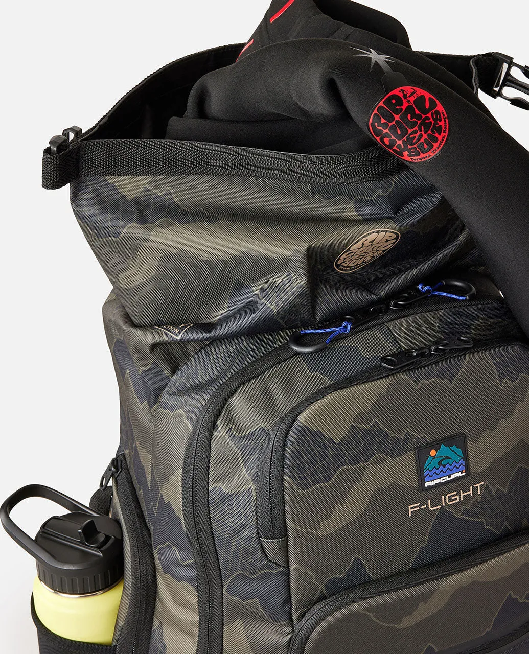 Search F-Light 45L Surf Backpack - Black/Olive