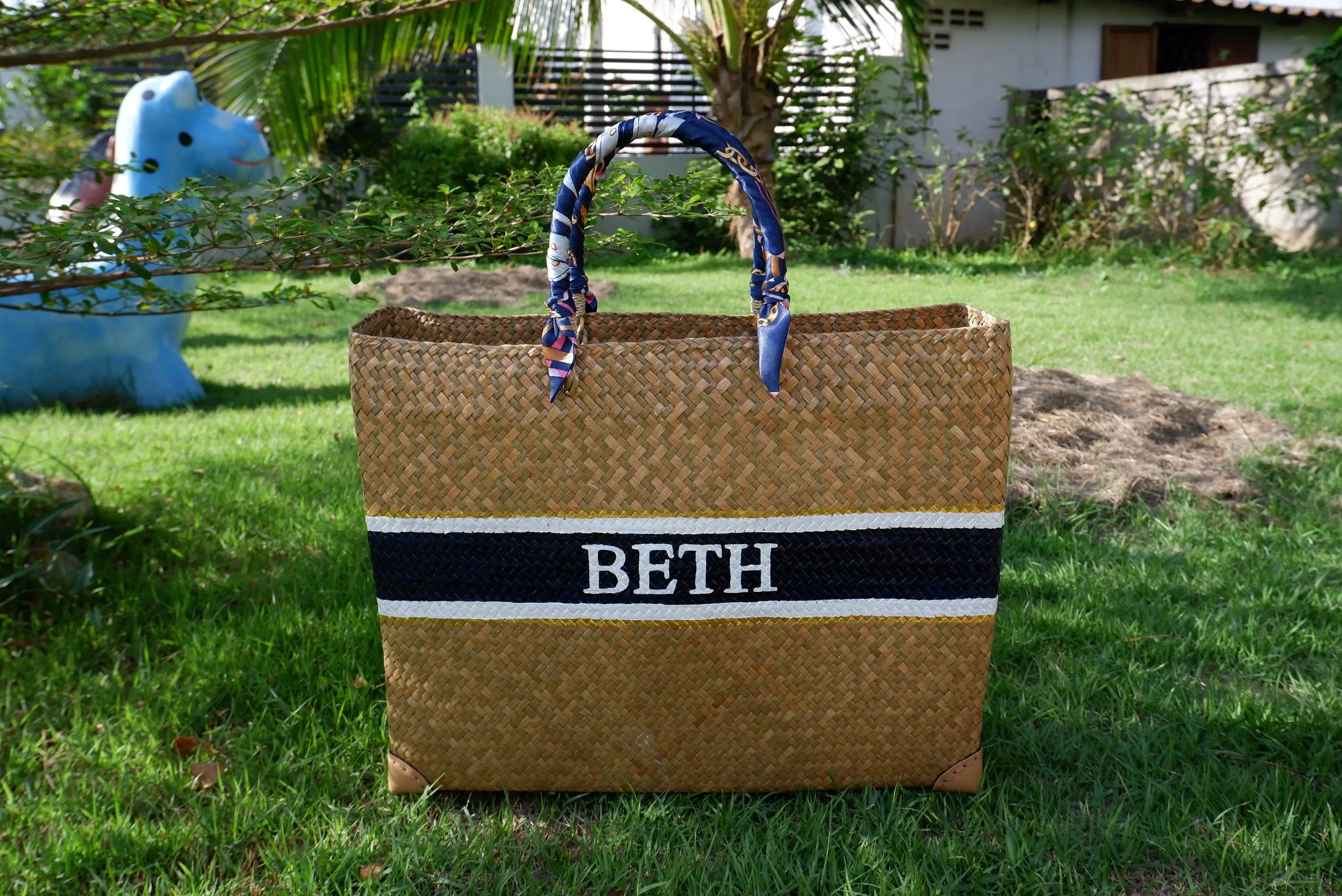 Straw beach bag, Large Beach Bag, Persnalized gifts, Wedding favor bags, Bridal party gifts, Personalized gift