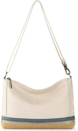 The Sak Lumi Crossbody in Leather, Convertible Crossbody