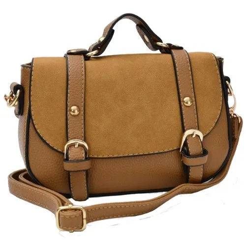 Trinni Faux Leather Satchel Bag