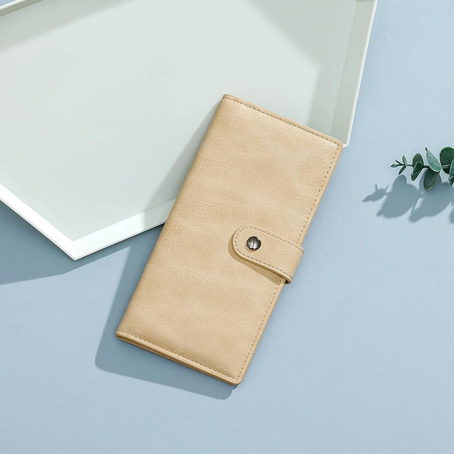 Wallets for Women Slim Thin Soft Leather RFID Blocking Credit Card Holder Bifold Long Ladies Wallet Clutch