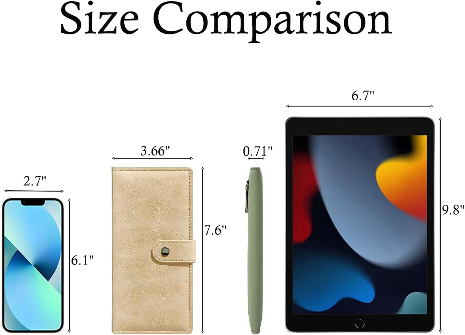 Wallets for Women Slim Thin Soft Leather RFID Blocking Credit Card Holder Bifold Long Ladies Wallet Clutch
