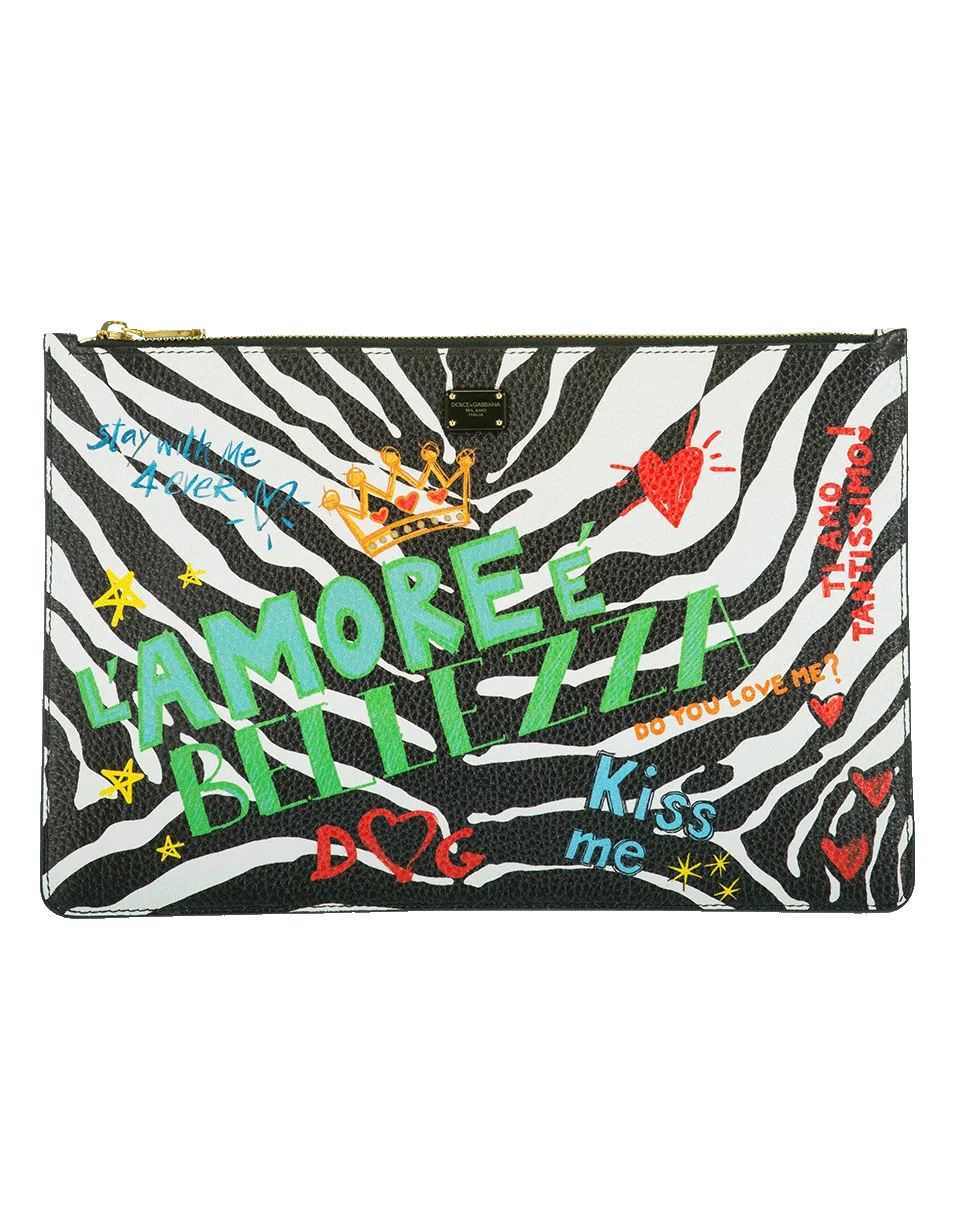 Zebra Print Crossbody
