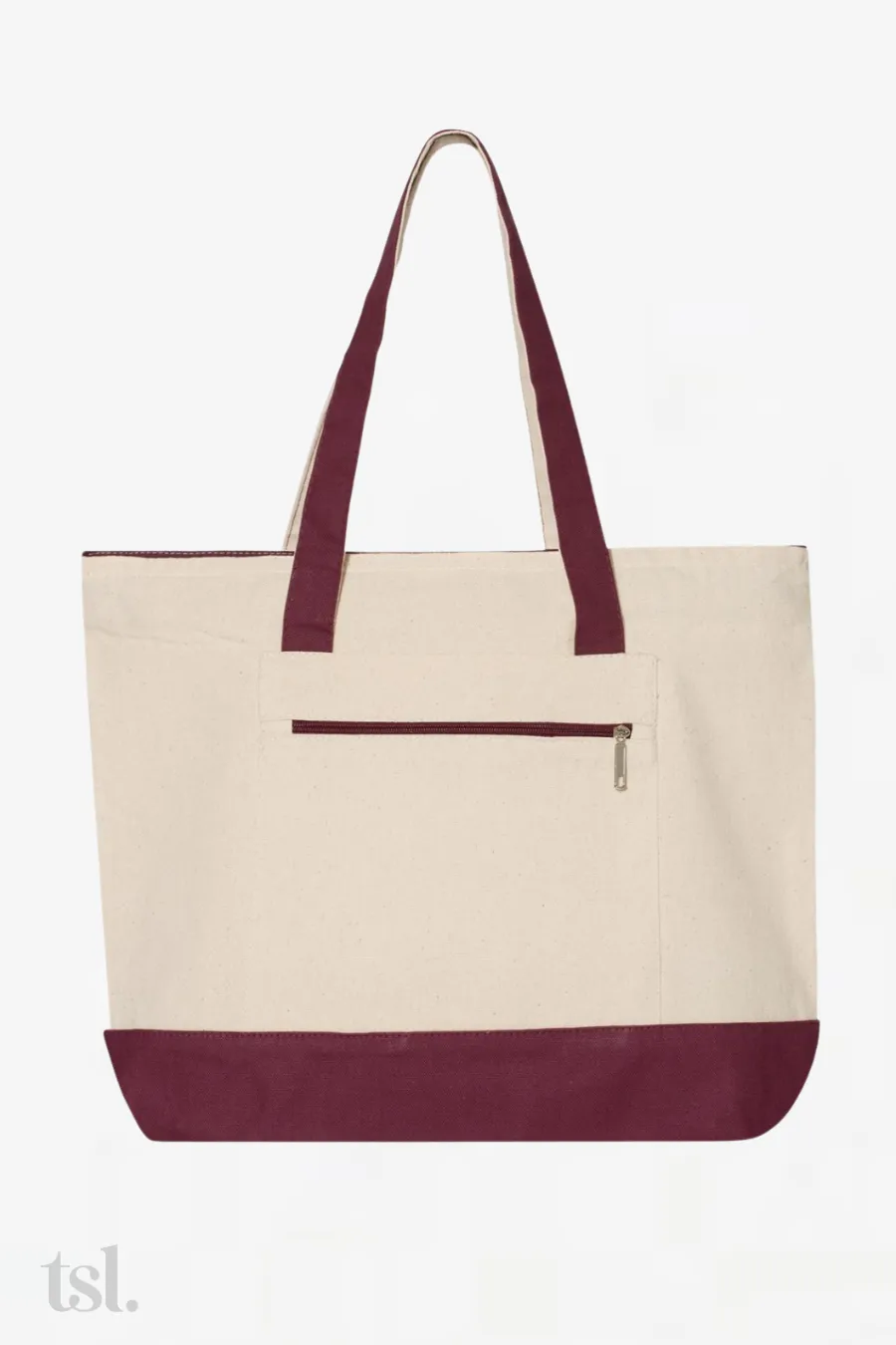 Zippered Tote*
